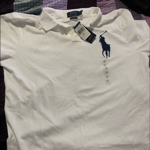 Men’s Ralph Lauren polo white shirt size xl